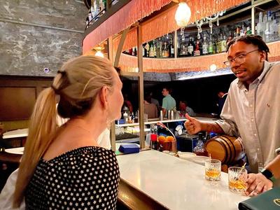 Craft cocktail on the OTR Cocktail Tour
