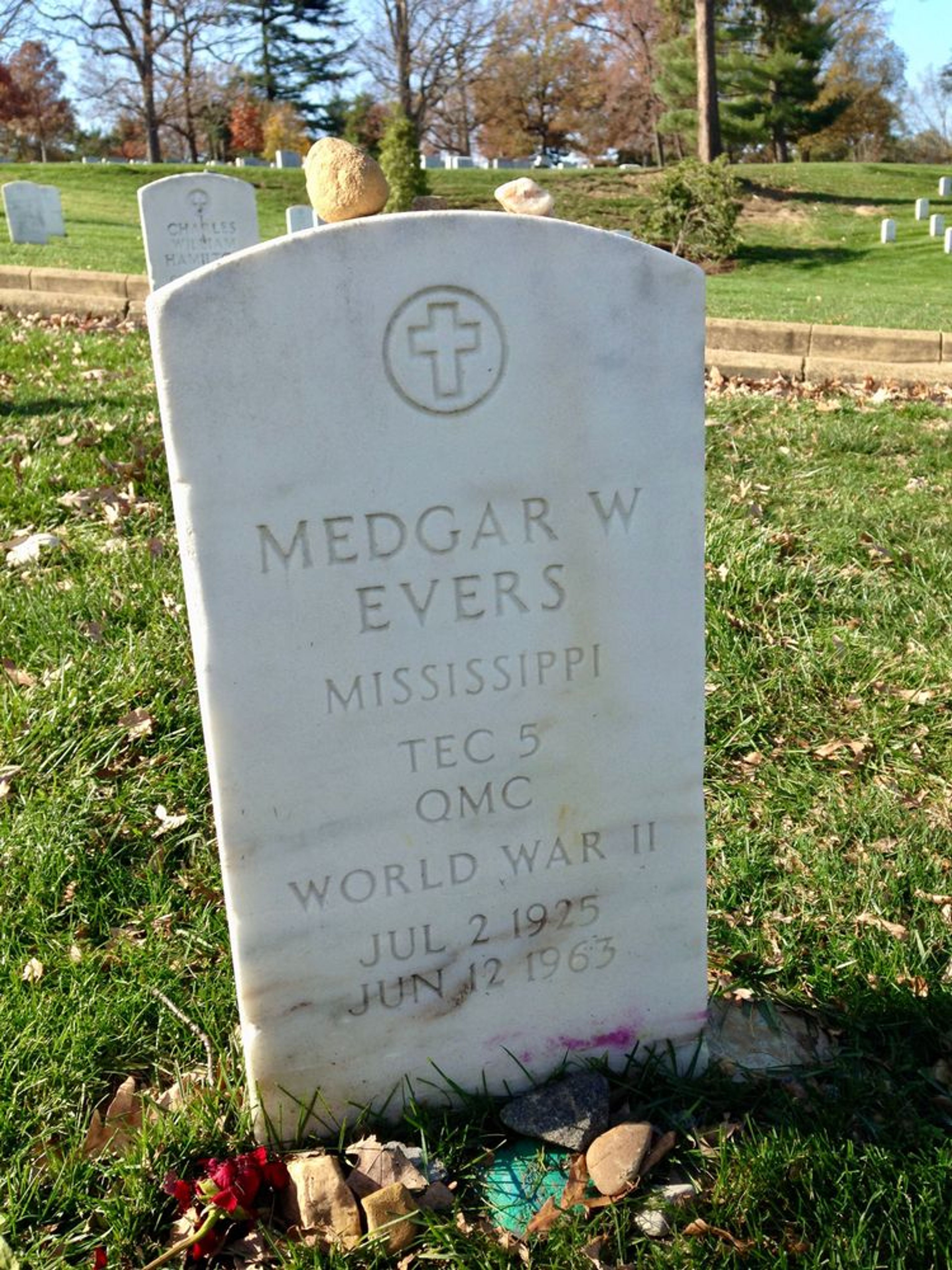 Medgar Evers:  American Martyr in Arlington National Cemetery