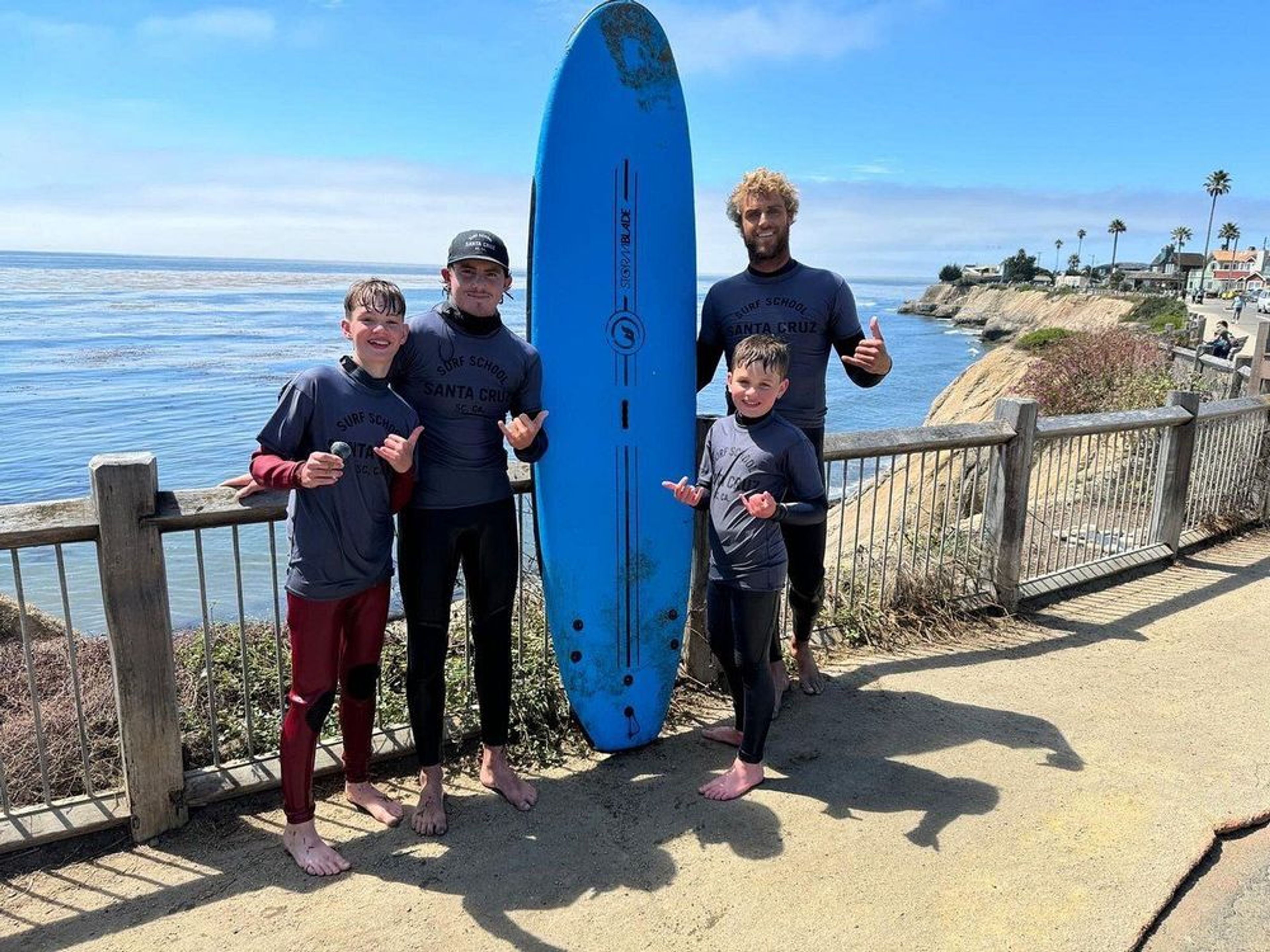 Private Party Group Surf Lesson | Pleasure Point - Image 1