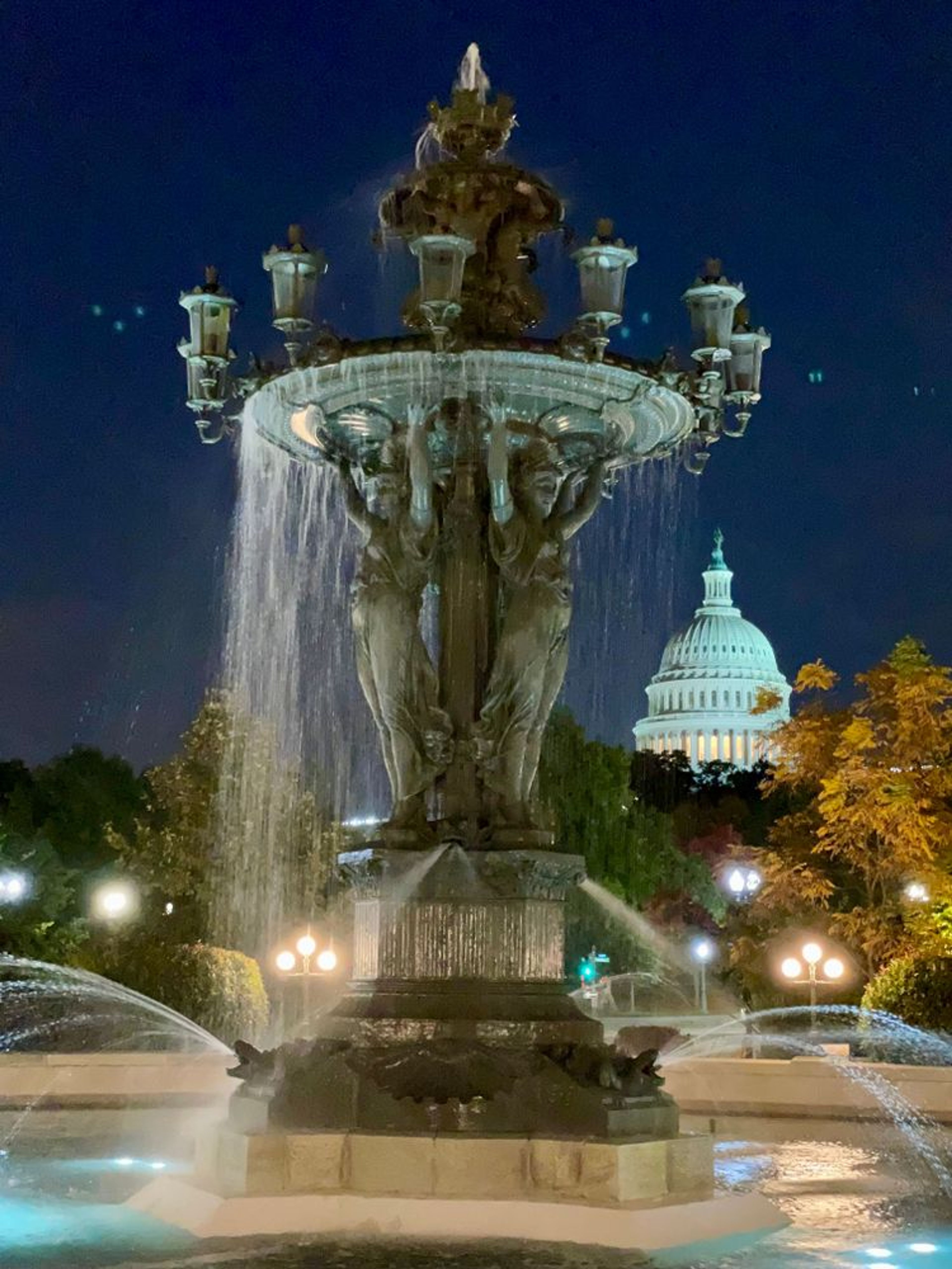 Bartholdi Fountain on Capitol Hill