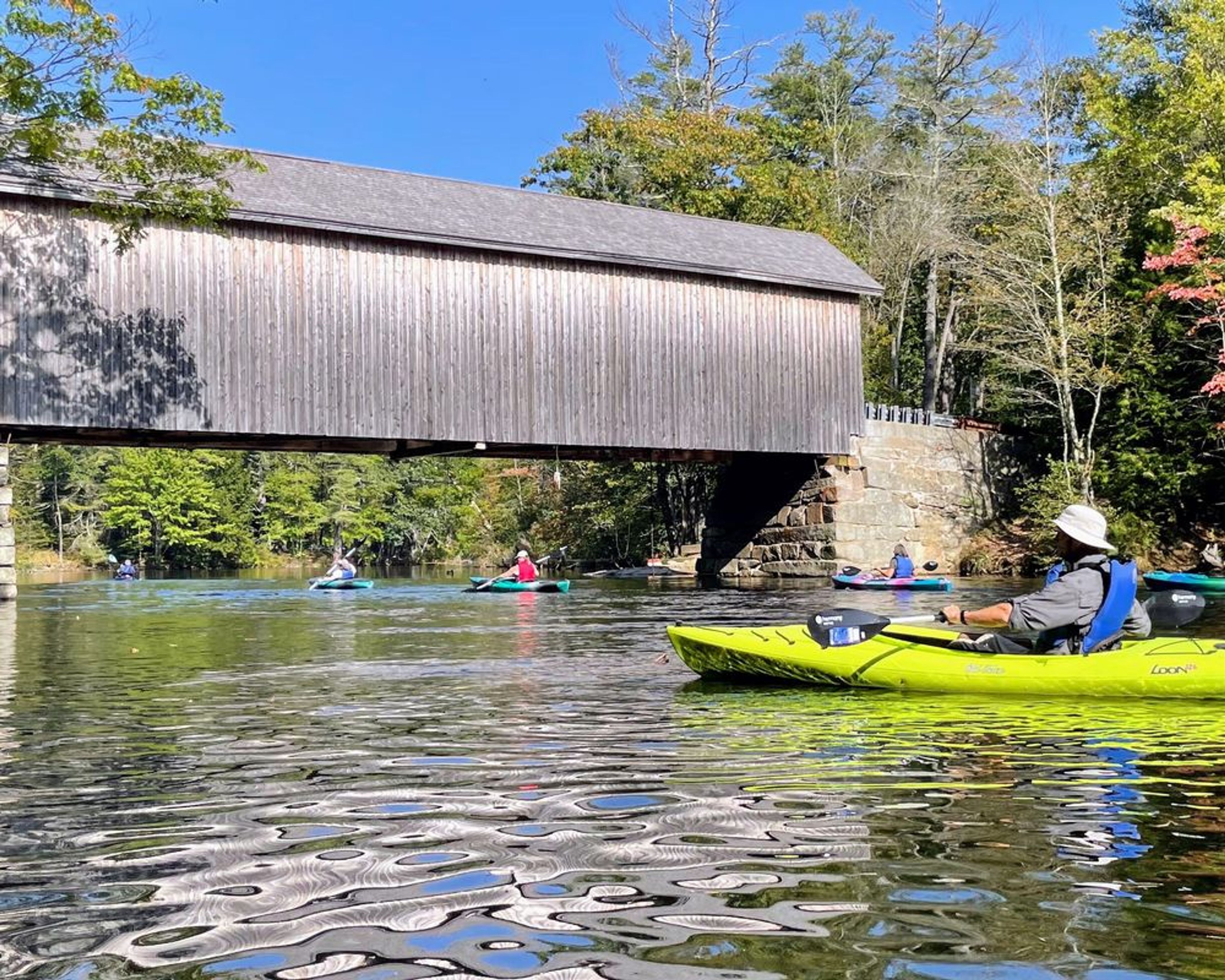 Maine Covered Bridge Kayak Tour - Image 1