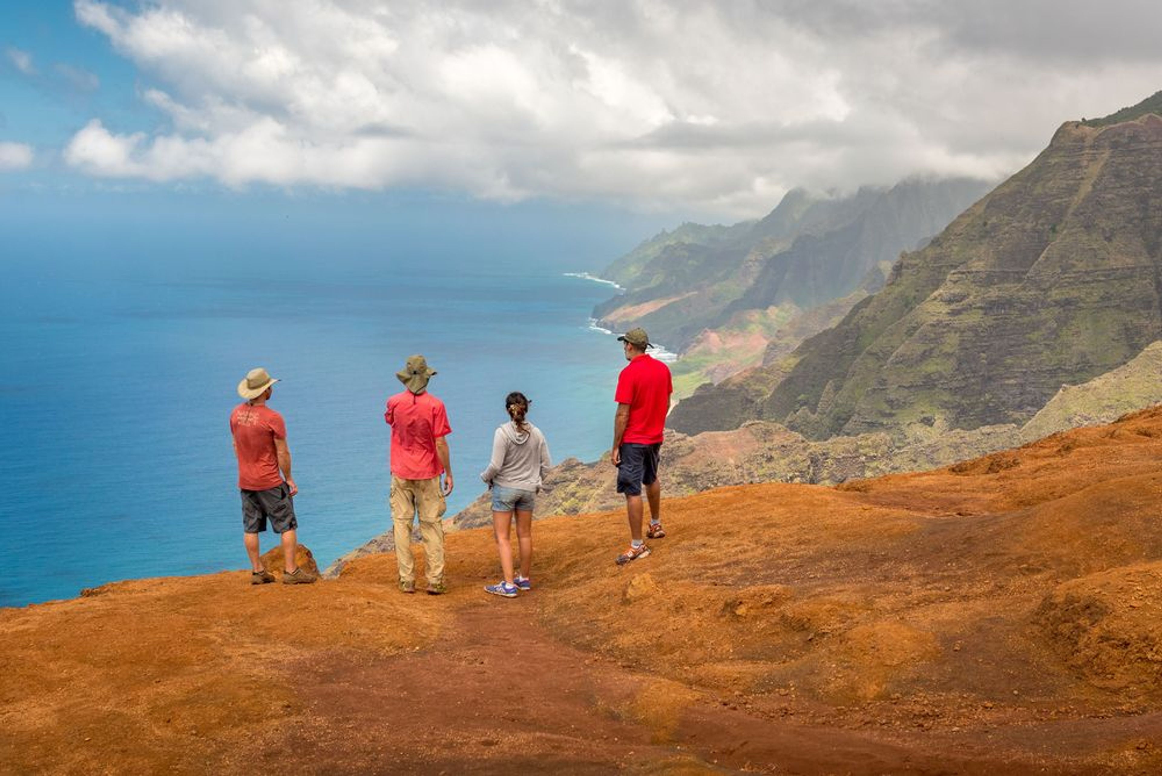 Private Helicopter Outbound + Waimea Canyon Hike (Drive Back Option) - Image 1