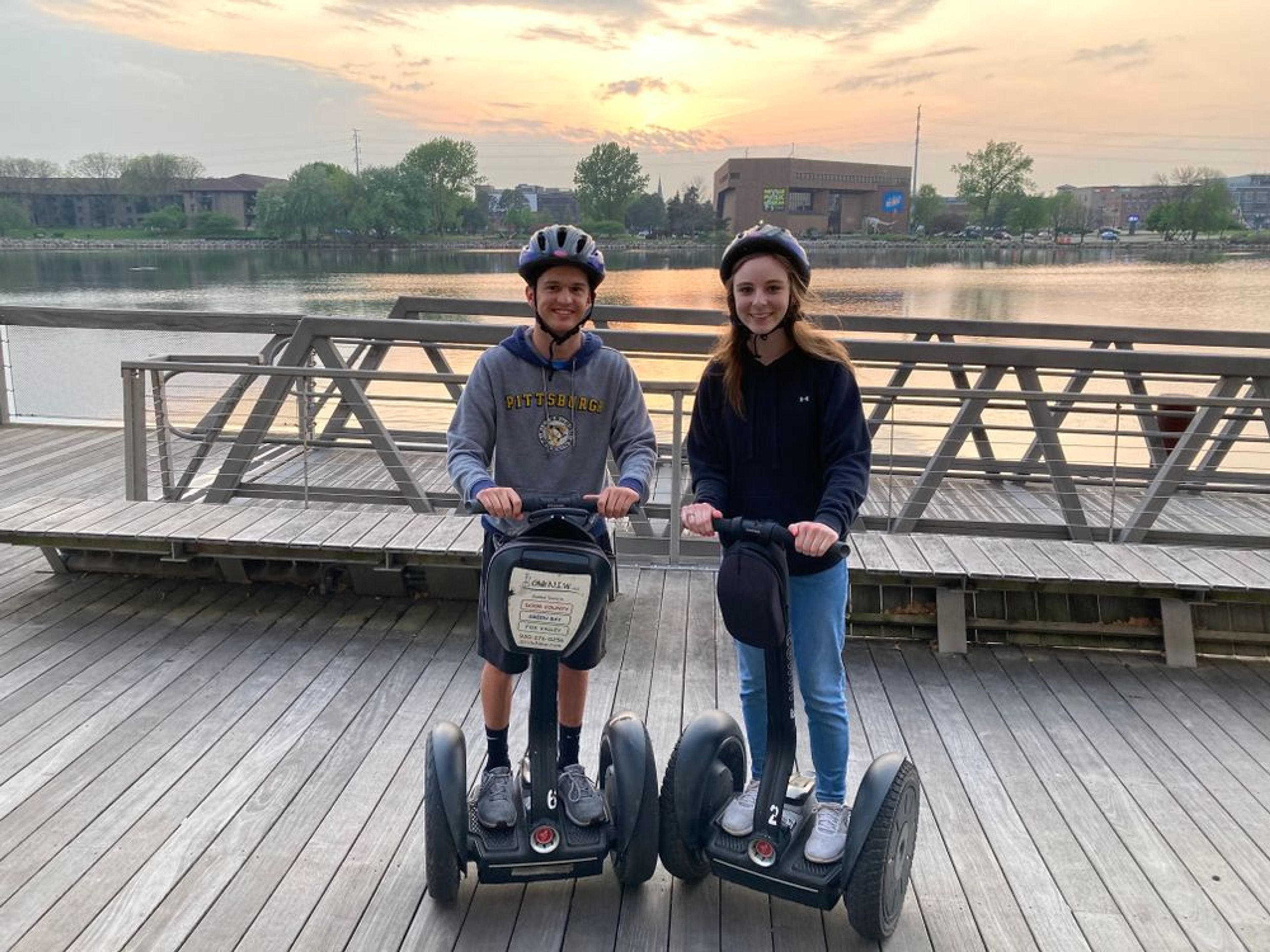 Green Bay Riverwalk Sunset Segway Tour - Image 3