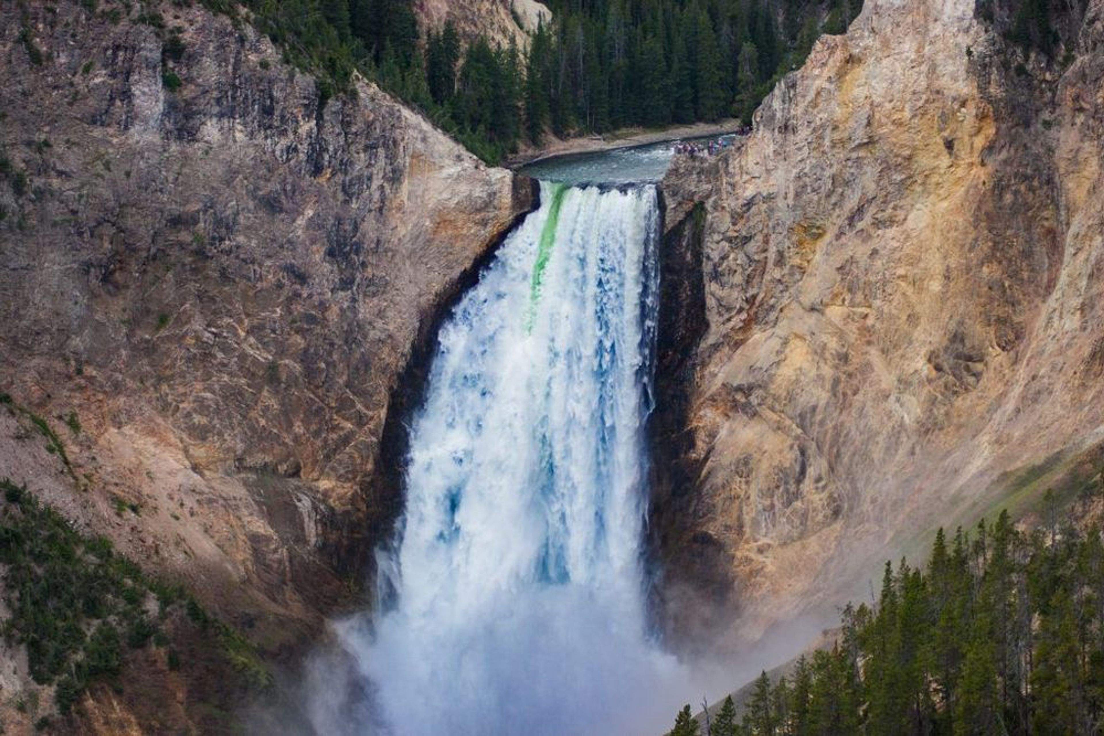 Yellowstone Falls — three-day Yellowstone and Grand Teton tour