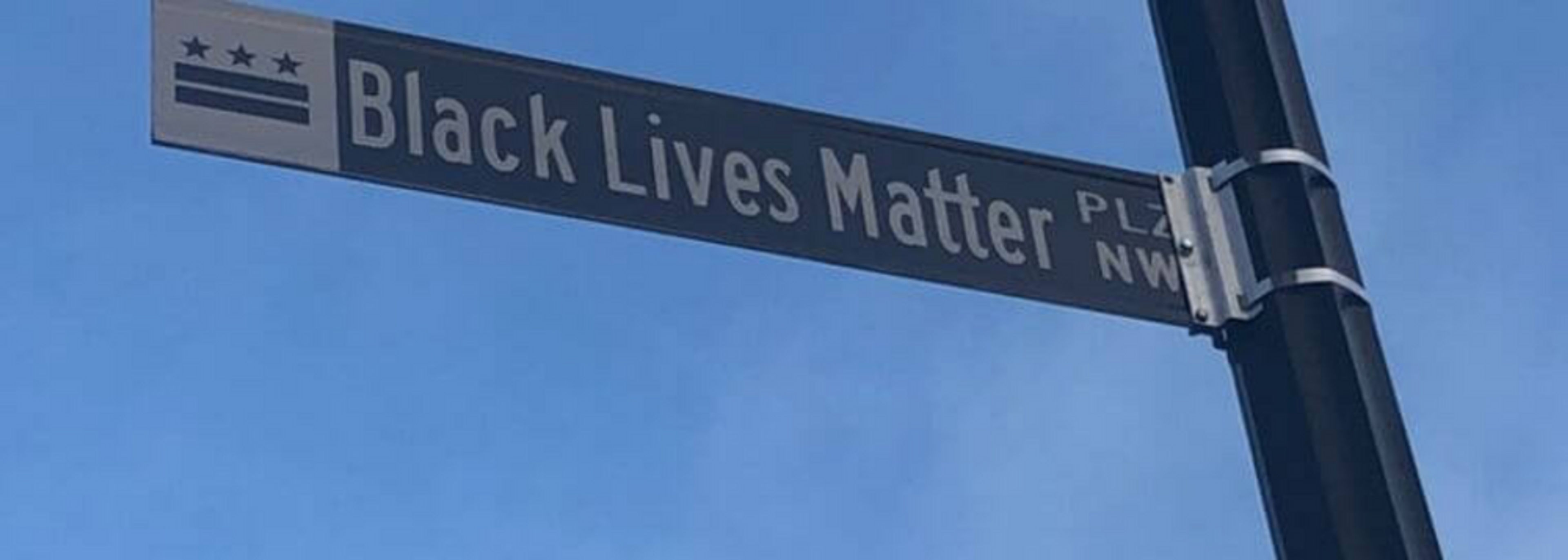 A NEW SACRED SPACE: BLACK LIVES MATTER PLAZA
