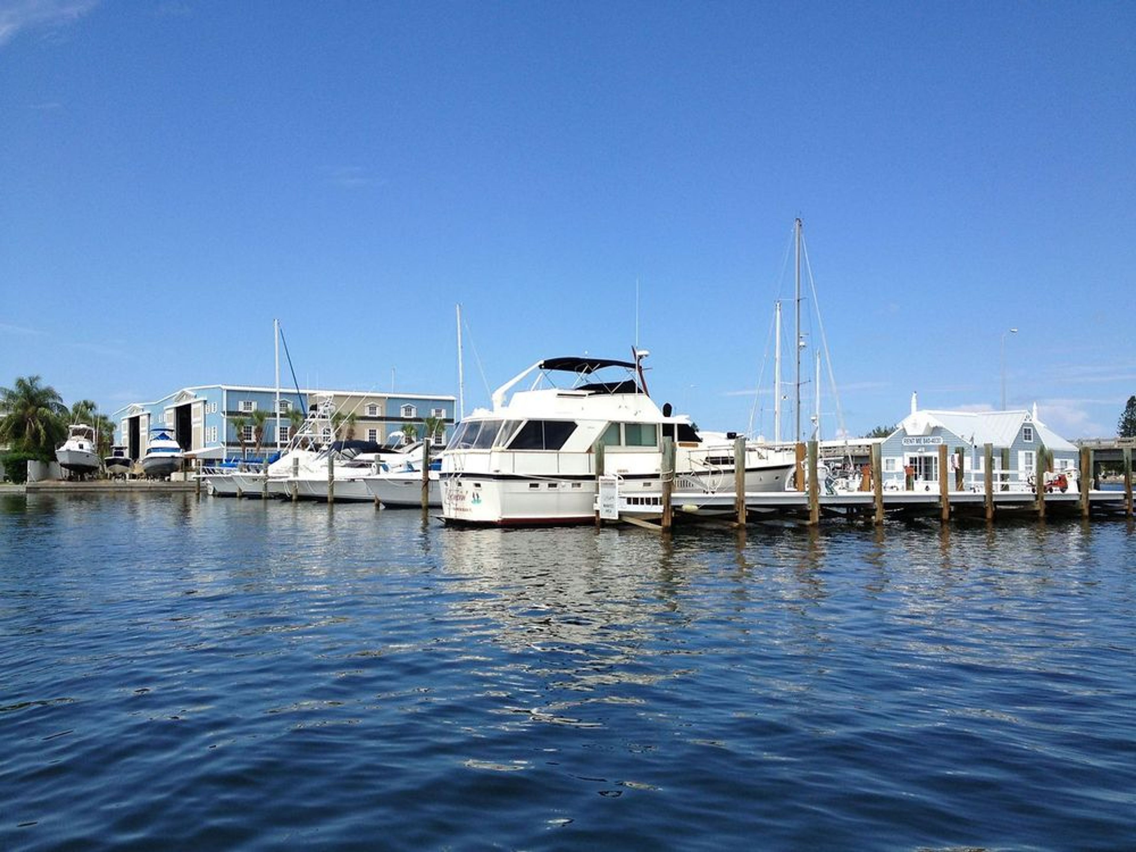 Want to take advantage of the Multi-day discounts but don't have a dock? Rent a slip!