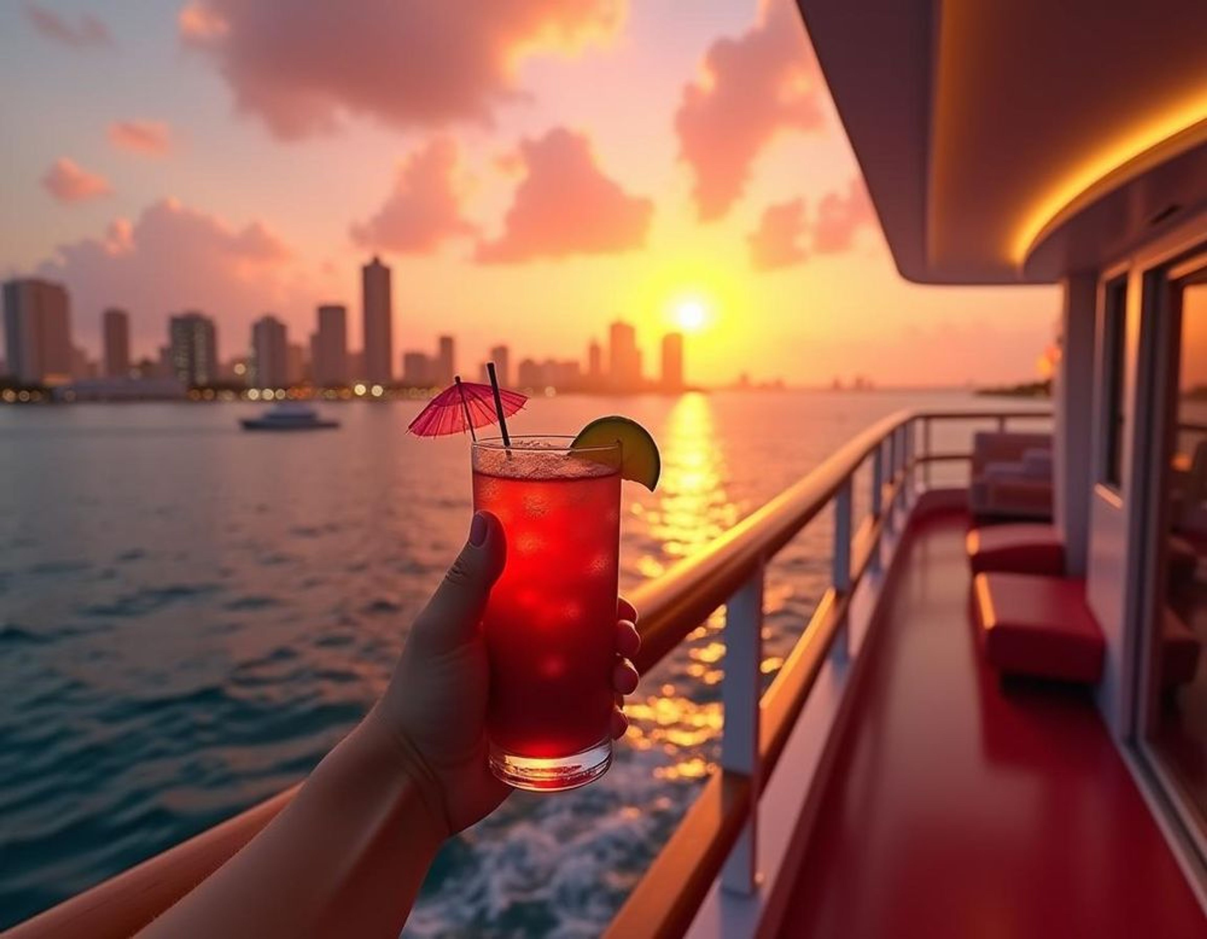 Top 5 Reasons to Book a Miami Sunset Cocktail Cruise Tonight