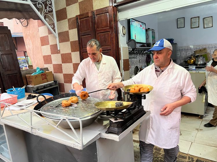 Meet passionate local vendors and experience everyday Moroccan life
