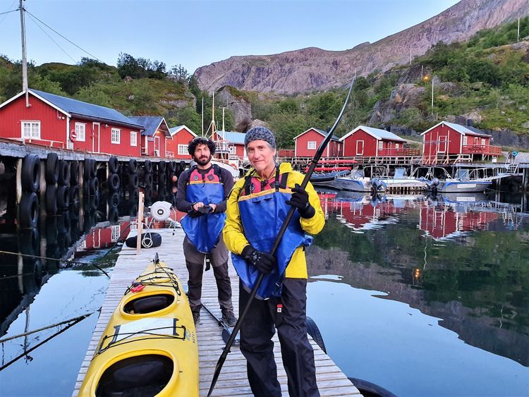 Self-Guided Sea Kayak-Camping or Sea Kayak-Inns through North Norway’s Archipelagos