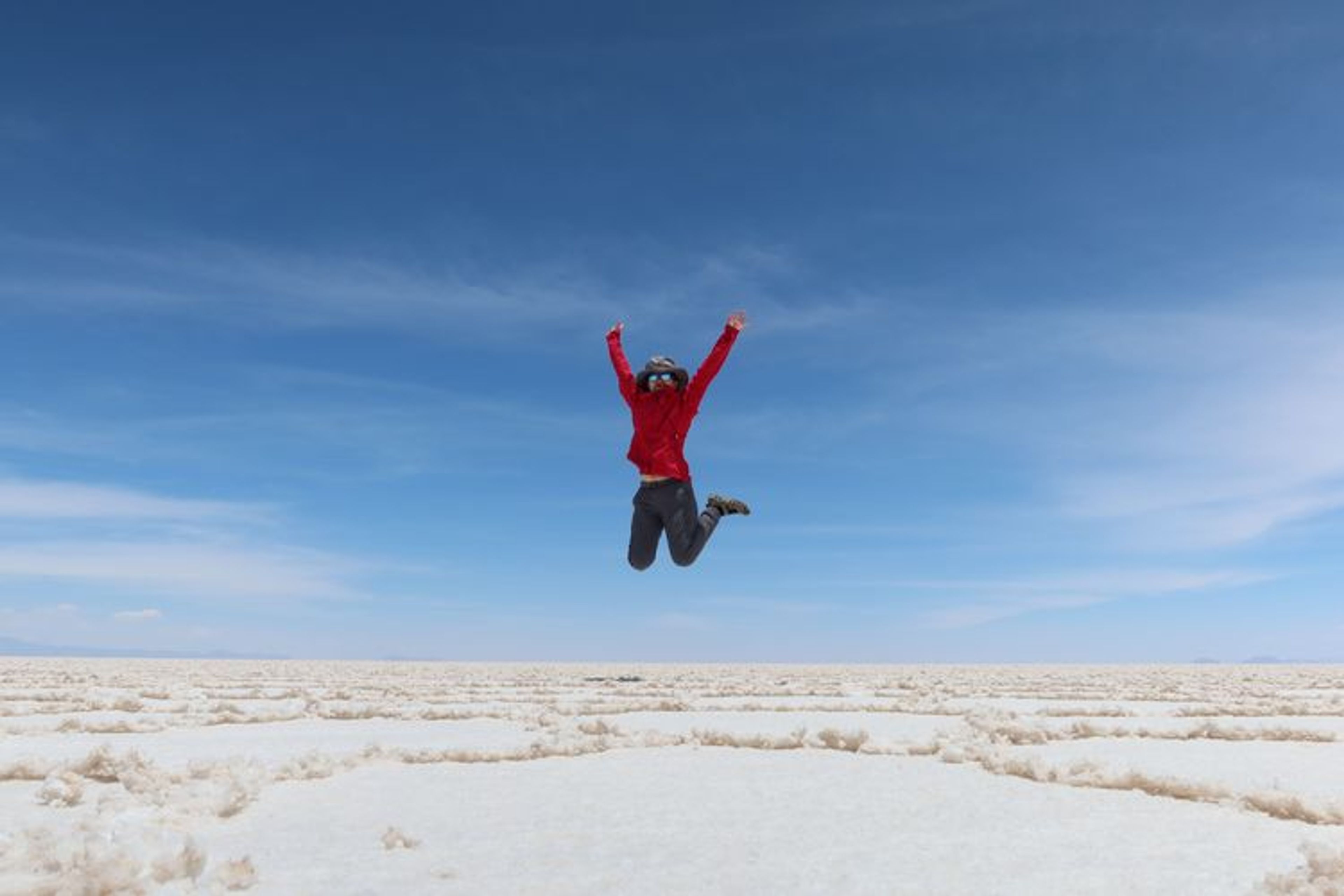 Limitless space in the world's biggest Salar.