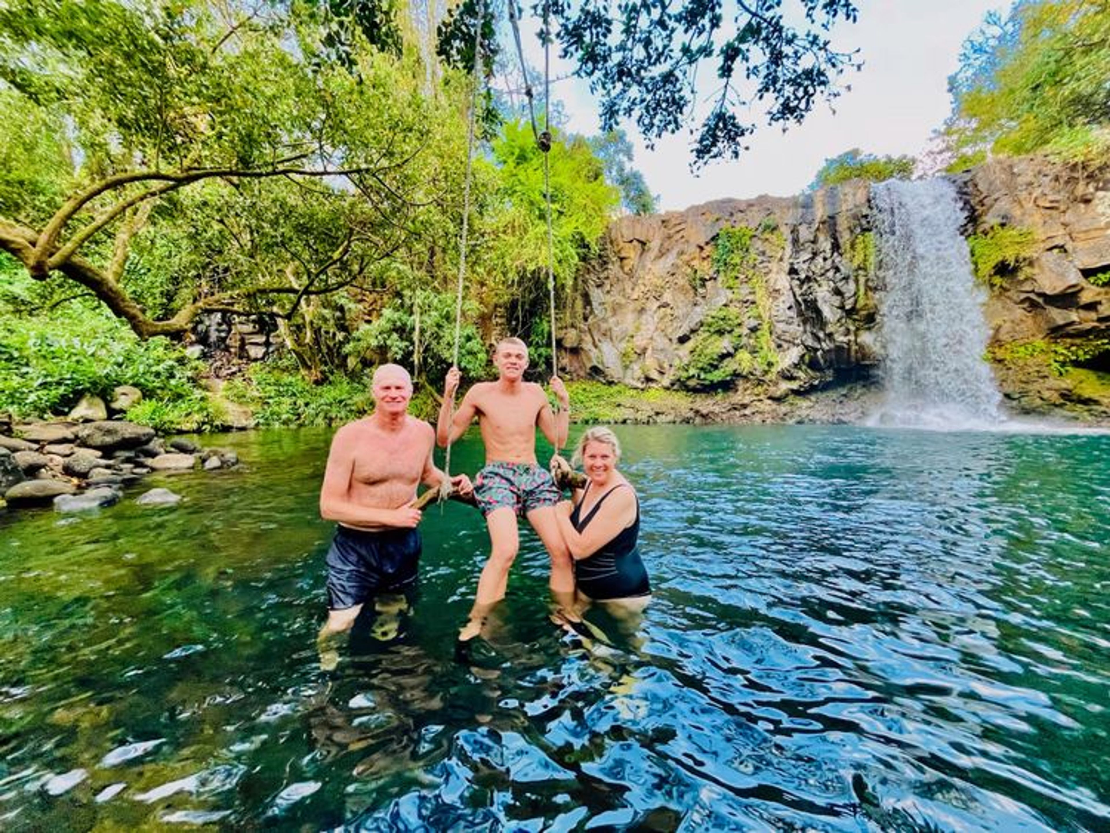 Swin At A Secret Waterfall