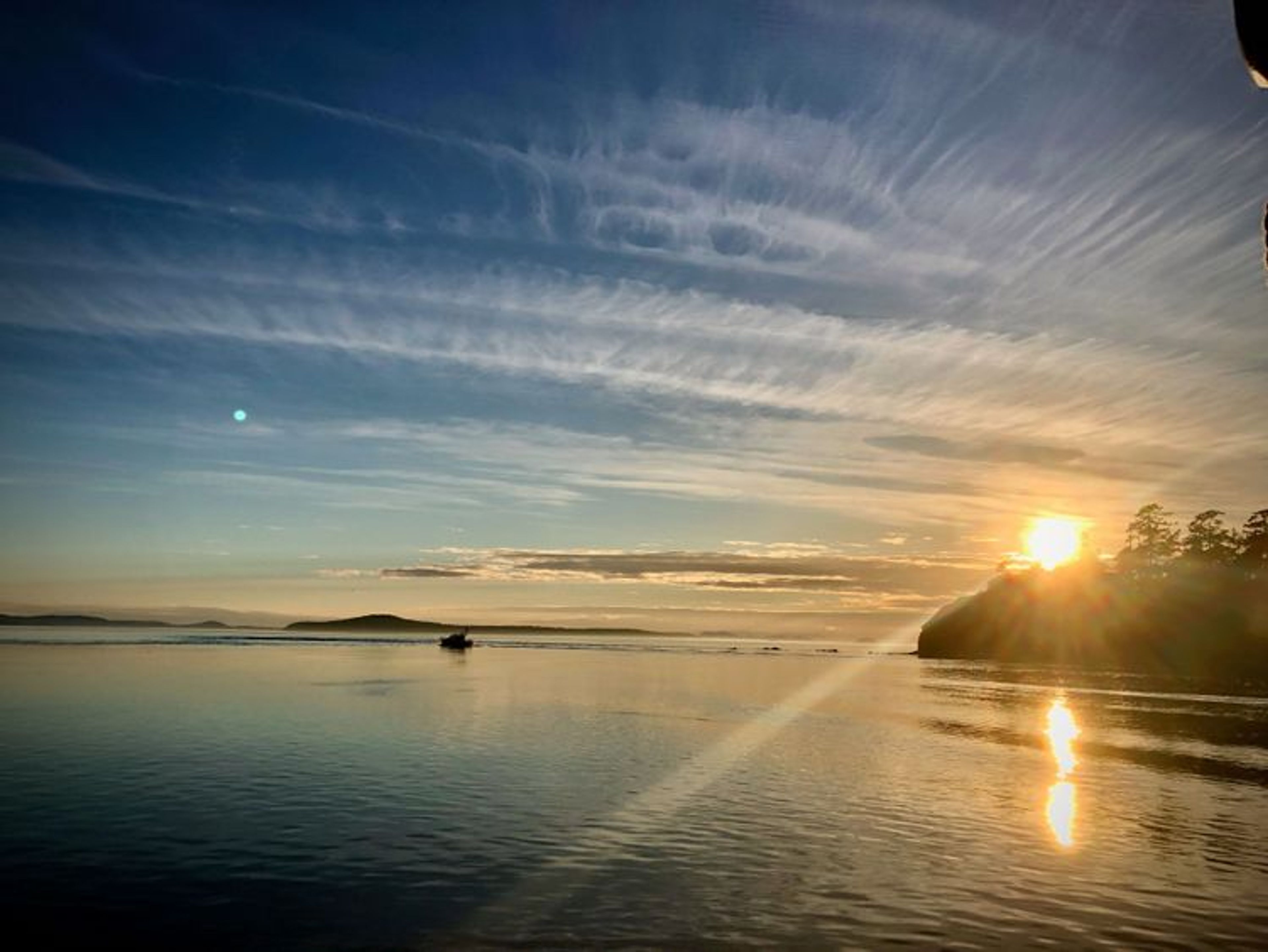 Hidden little-known anchorages