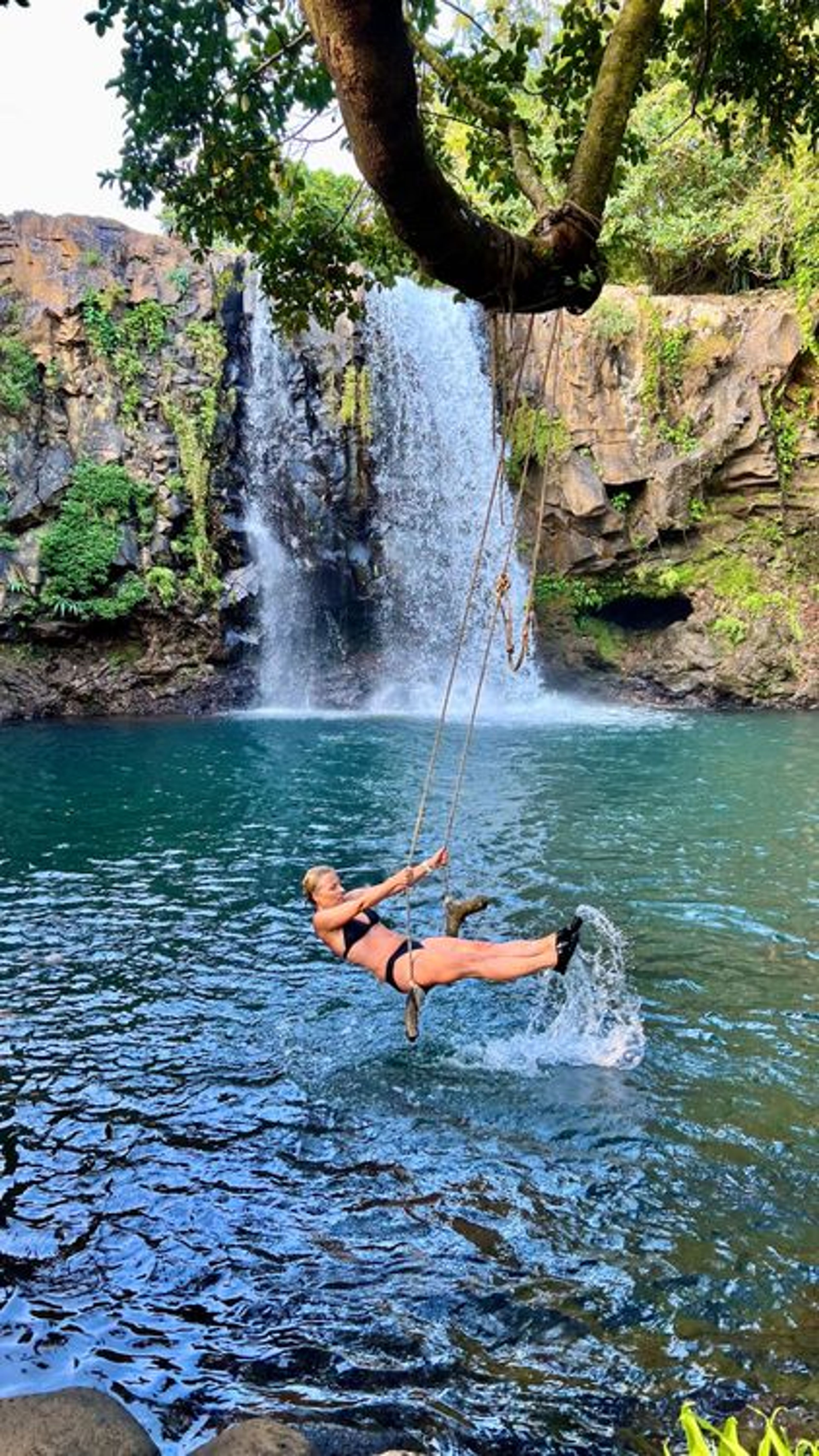 Swim in a hidden waterfall (included in the full day tour)