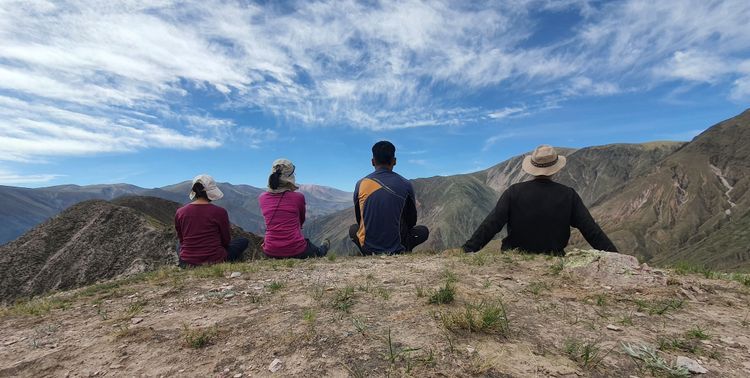 Top of the world above Iruya valley.