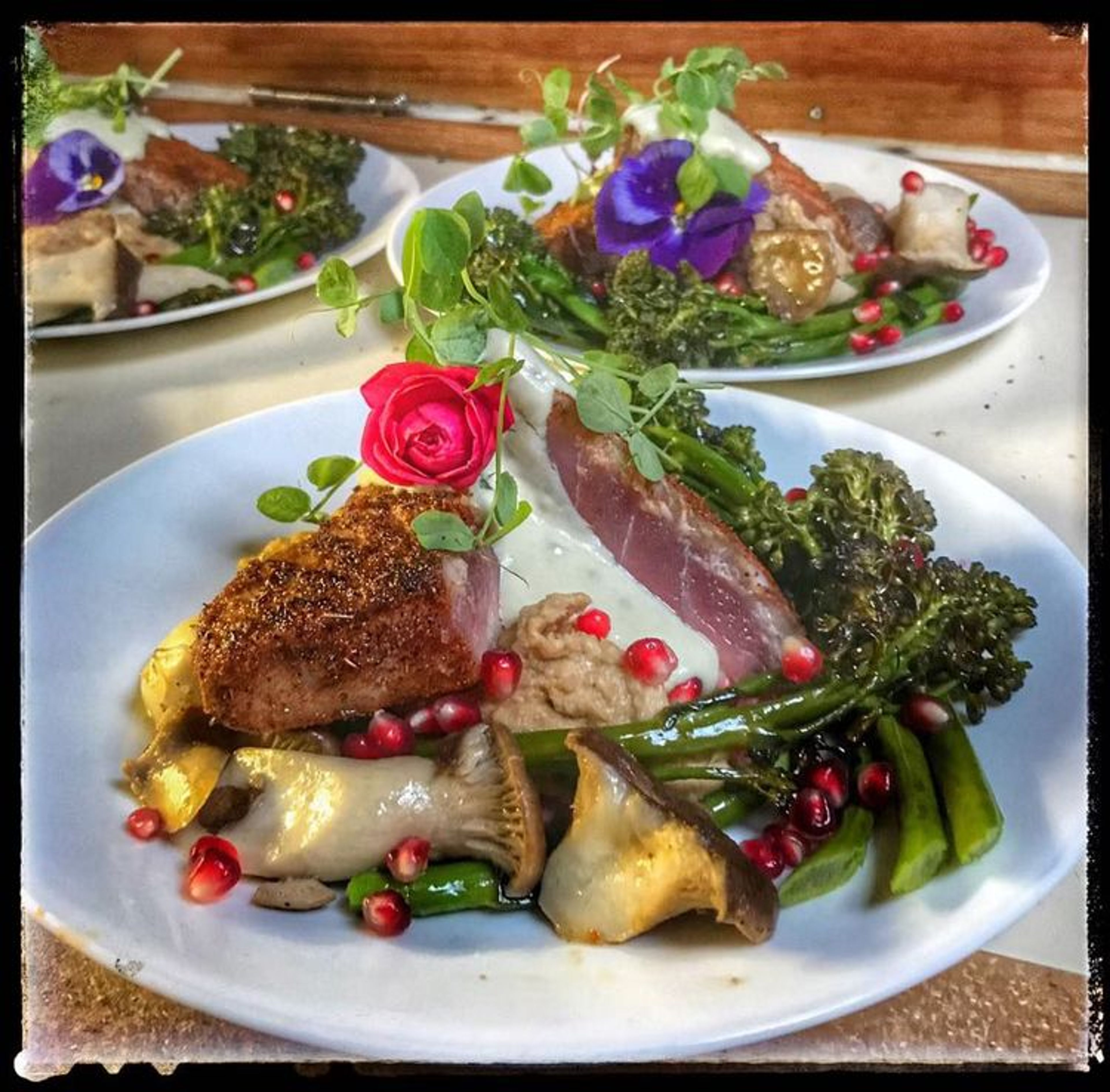 Gourmet meals prepared by our private chef!