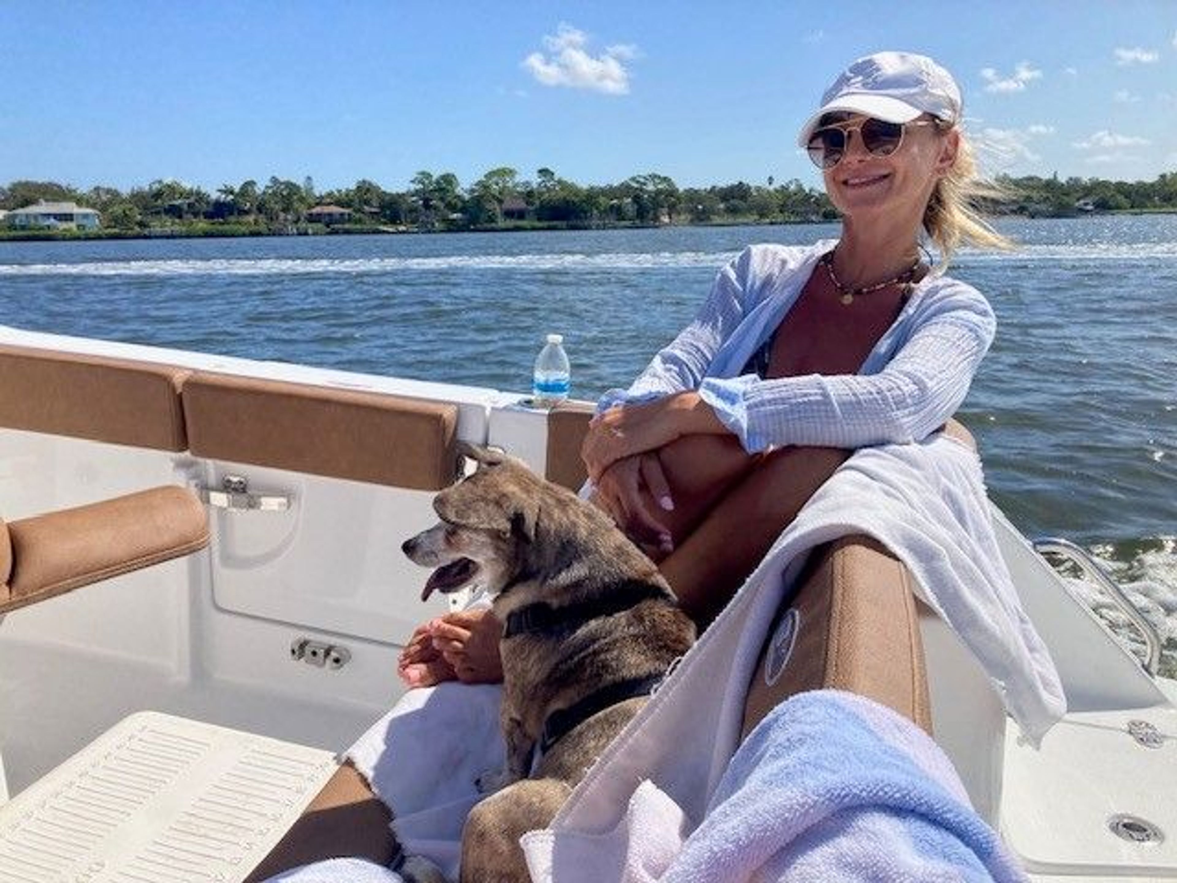 Luxury on the water is better with furry friends. 