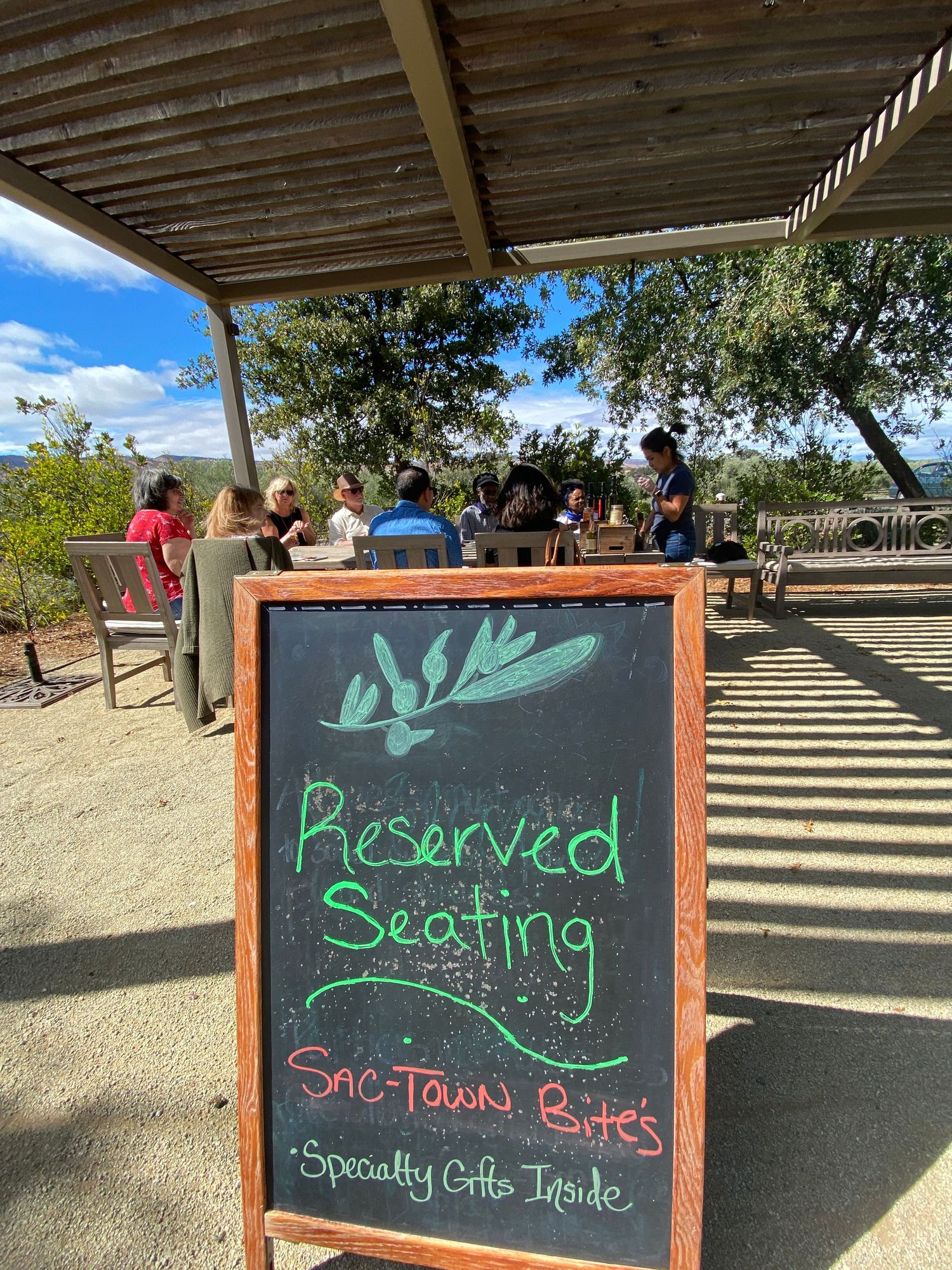 sign outside