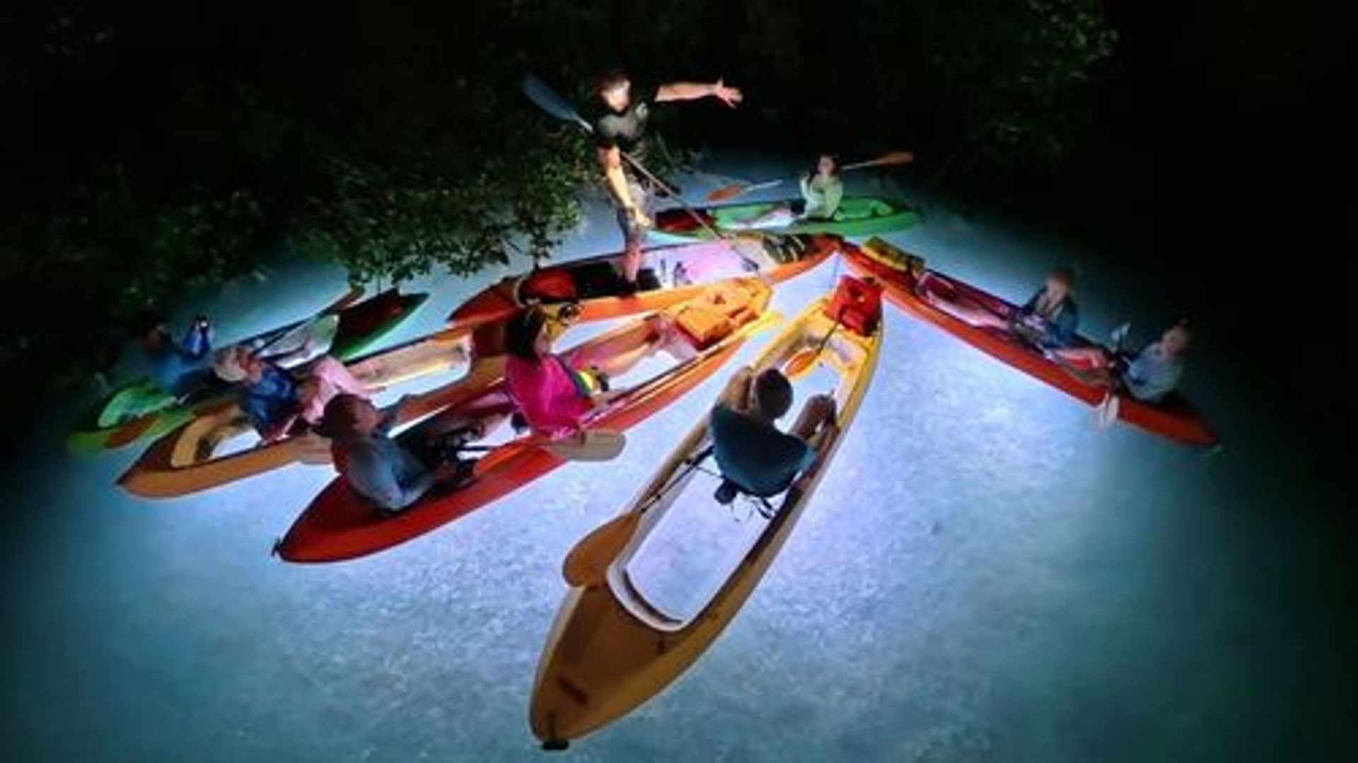 #1 Kayaking in Key West - LED Night Kayak the Mangroves - Night Kayak