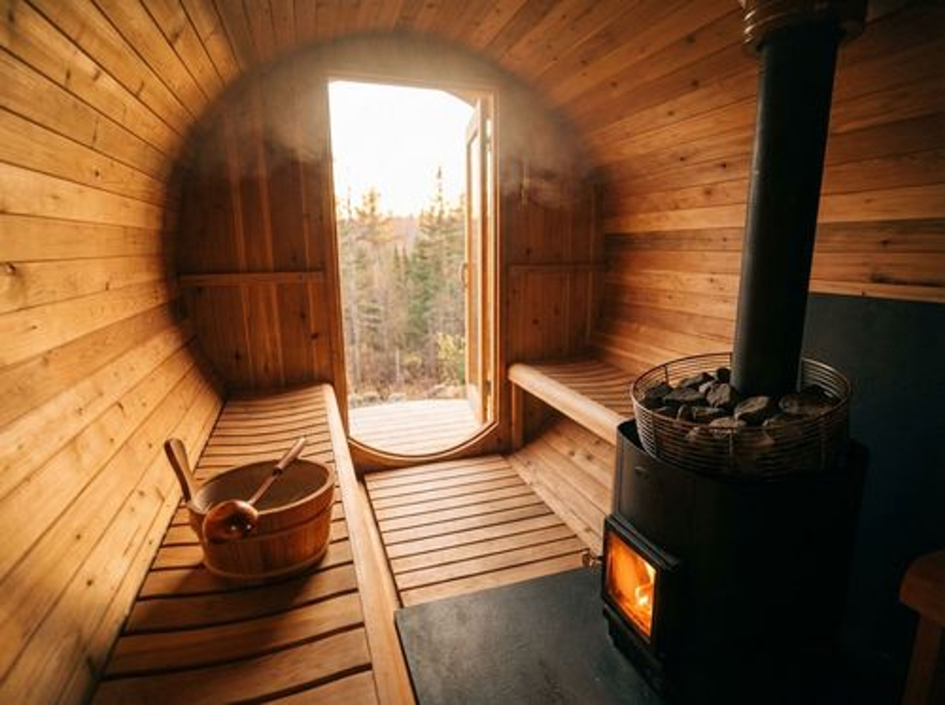 Wood-Fired Sauna Longer Term Rentals