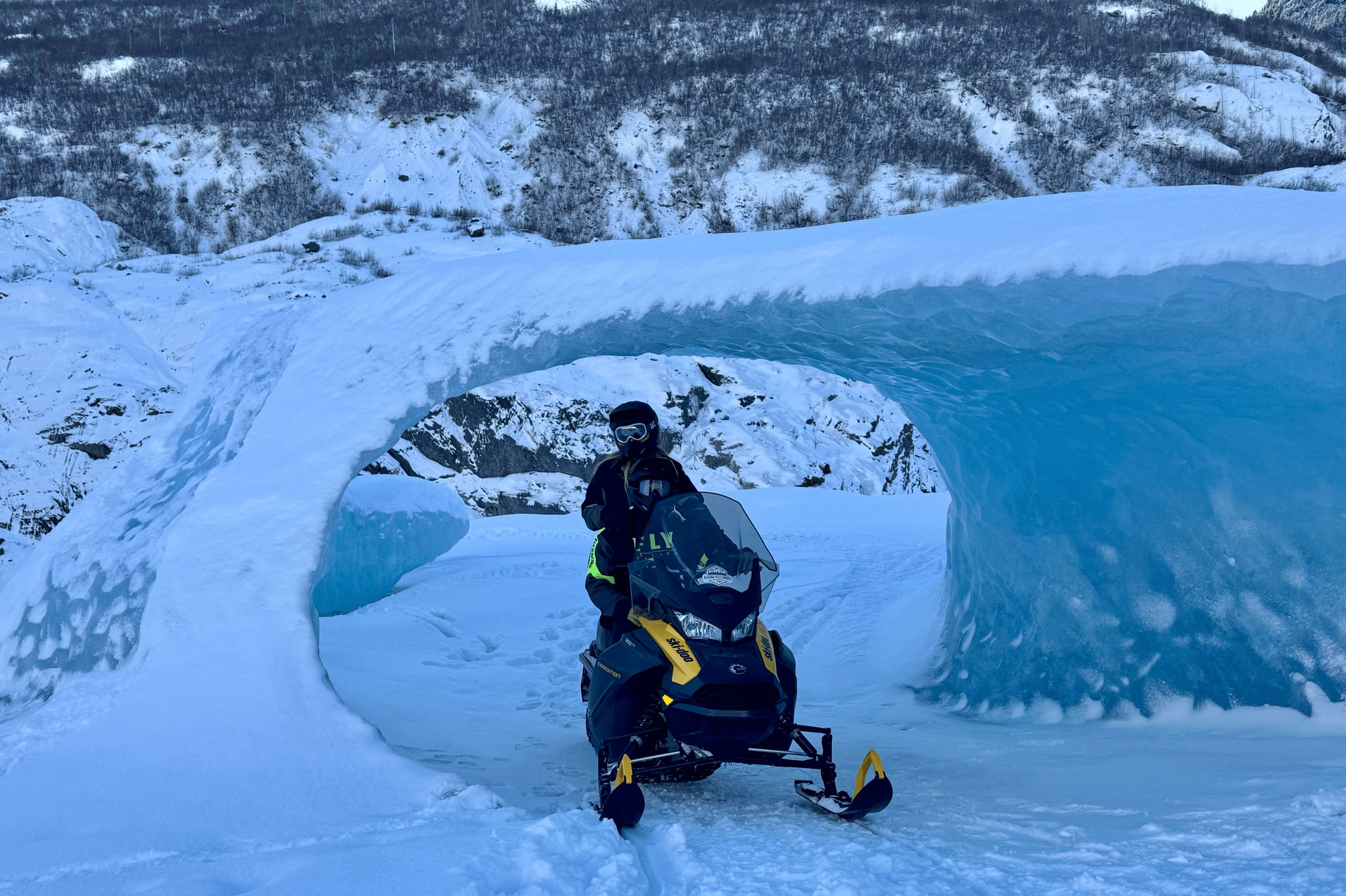 Spencer Glacier - Snowmobile Day Tour
