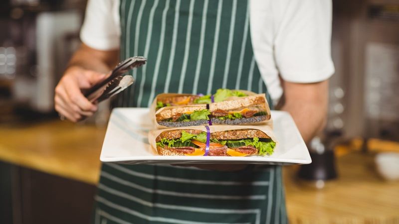 Breakfast Sandwich At Mile End Deli