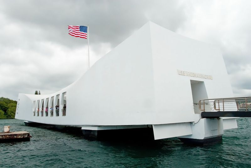 USS Arizona Memorial In Pearl Harbor