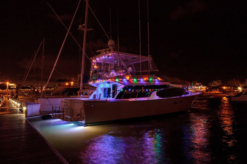 Lighted Boat Parade In Key West