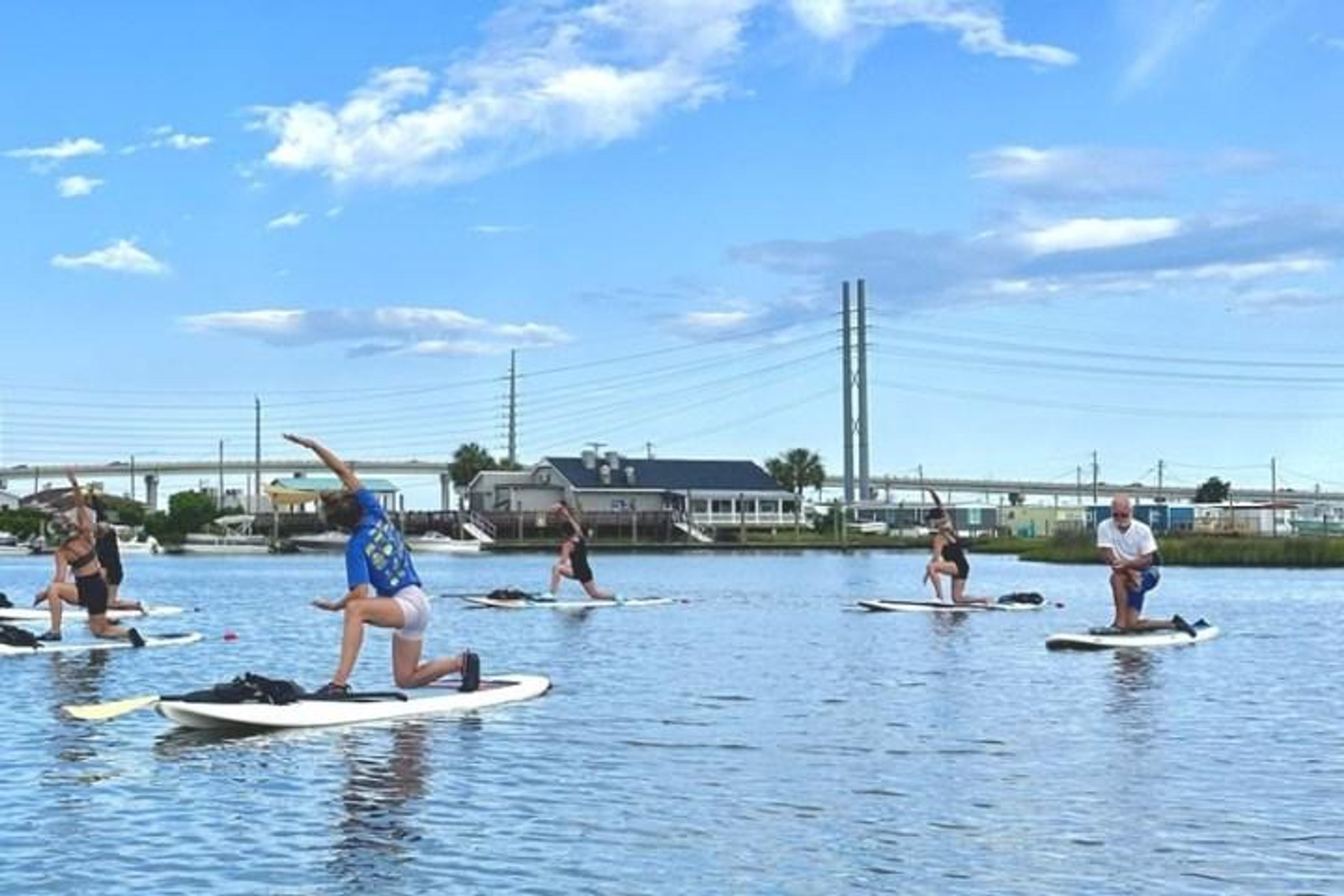 SUP Yoga - Topsail Island Wellness & Fun - Image 1