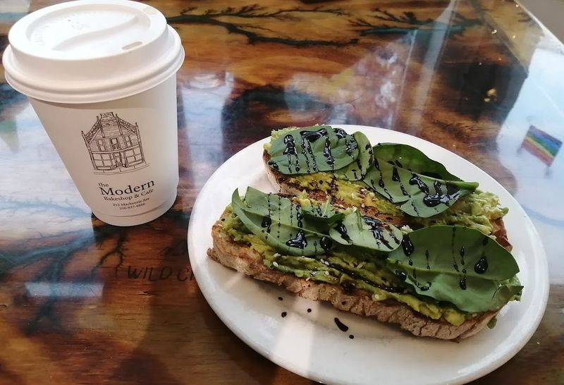 Modern Bakeshop coffee and lunch in Revelstoke