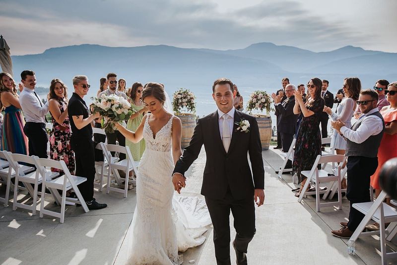 50th Parallel Estate Winery Wedding 