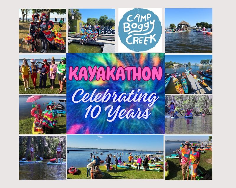 10th Annual Kayakathon photo collage