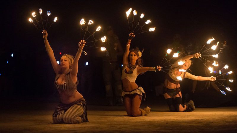 Fire Dancers