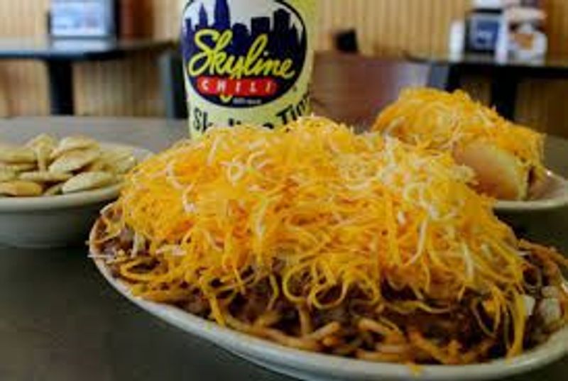a bowl of food on a table