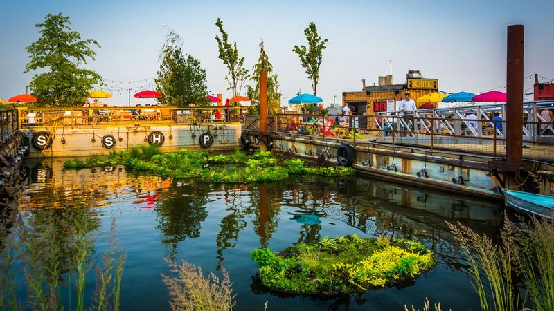 Spruce Street Harbor Park In Penn's Landing - Philadelphia PA