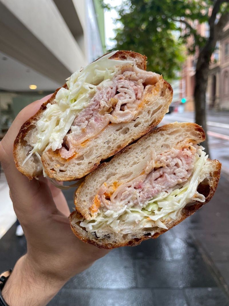 11 best New York Sandwiches of 2022 - Fabricca salted chili porchetta