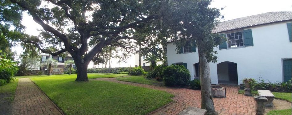 Oldest House interior patio St Augustine Florida