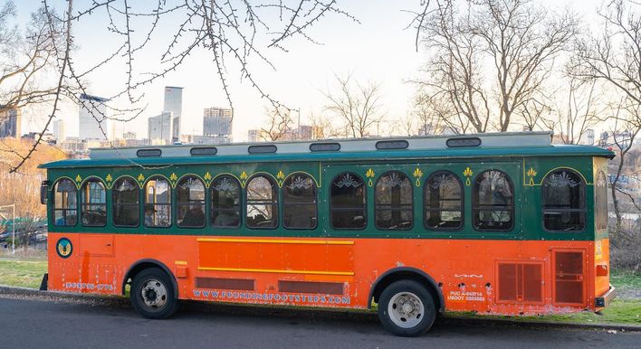 jolley trolley holiday lights tour