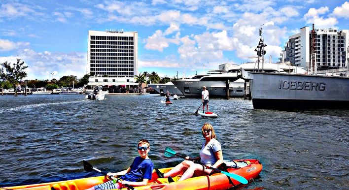 full moon kayak tour fort lauderdale