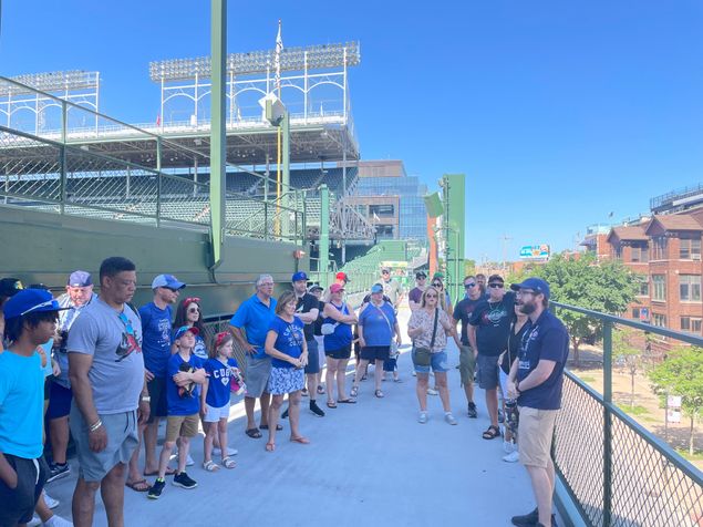 Day 2 - Behind the Scenes Tour at Historic Wrigley Field