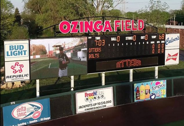 Ozinga Field Minor League Game