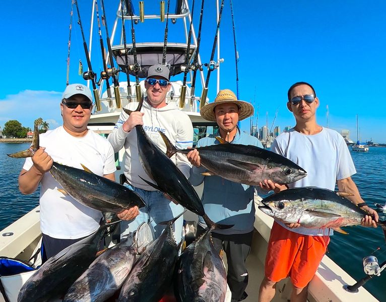 Offshore Tuna Trip - San Diego Salt Water Fishing