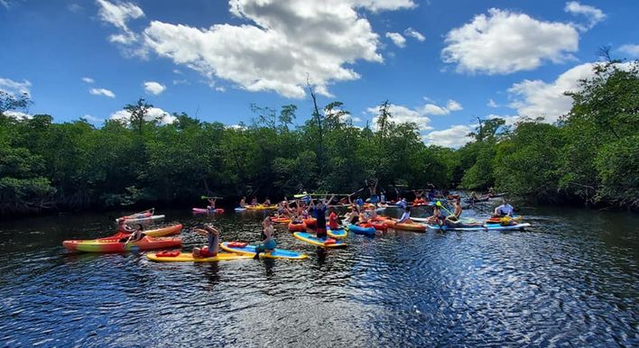 full moon kayak tour fort lauderdale