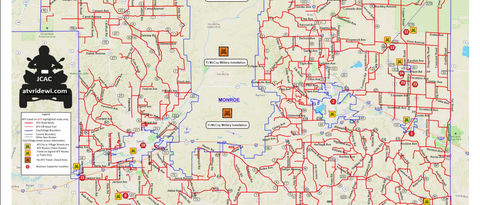 Monroe Trail Map