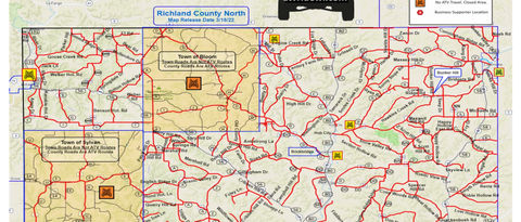 Richland ATV Trail Map