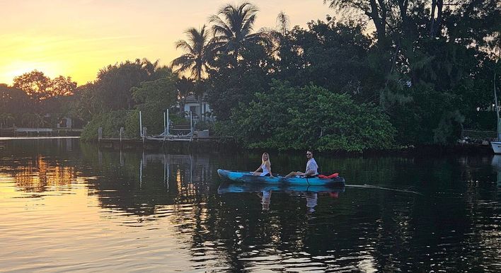 full moon kayak tour fort lauderdale