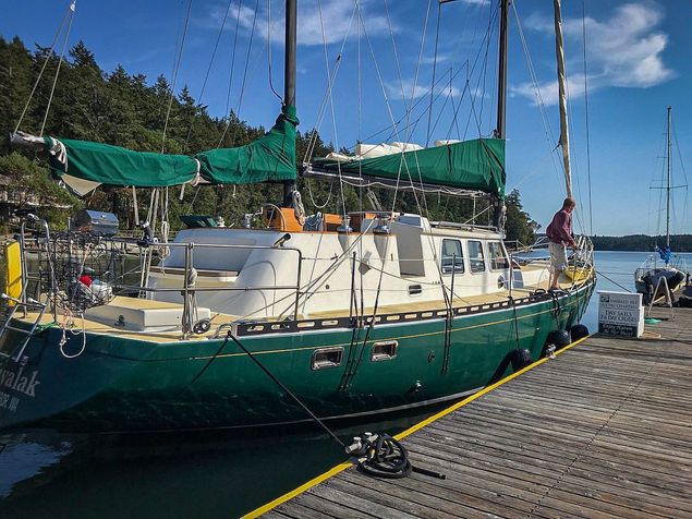 Boarding from Orcas Island