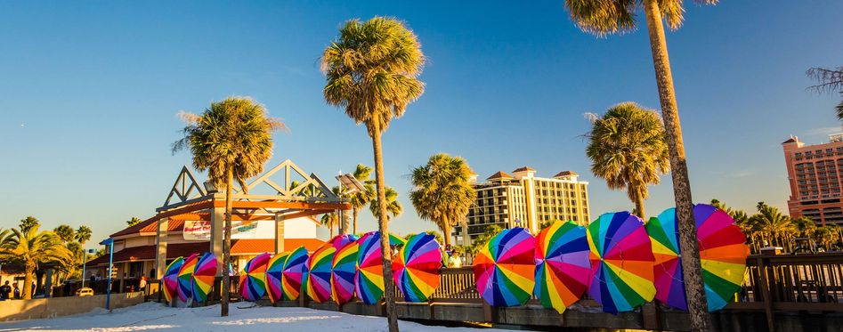 Clearwater Beach In December