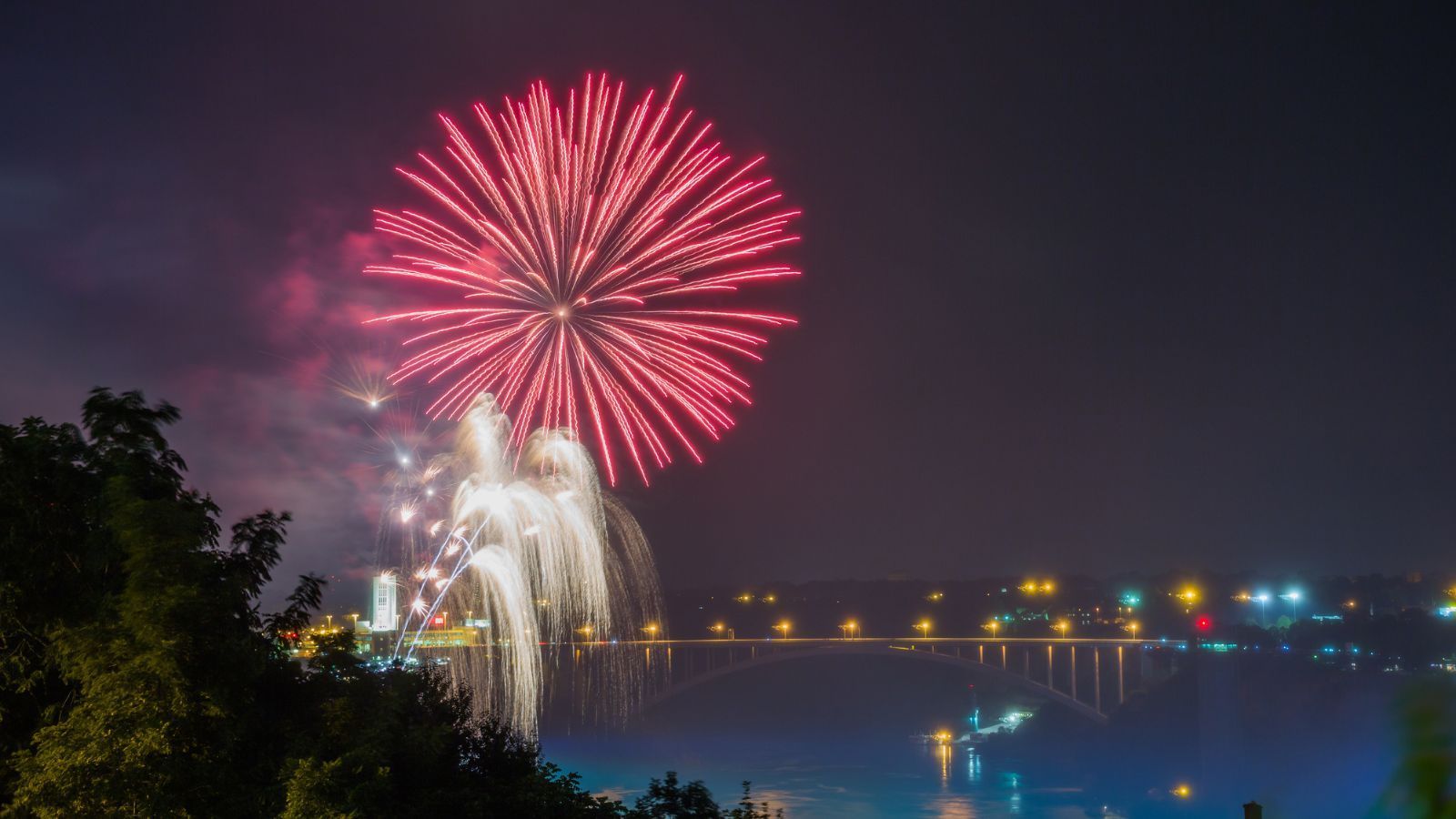 falls fireworks