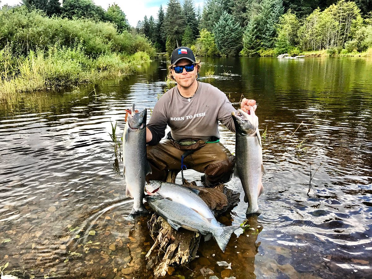 Salmon Fishing In State Of Alaska
