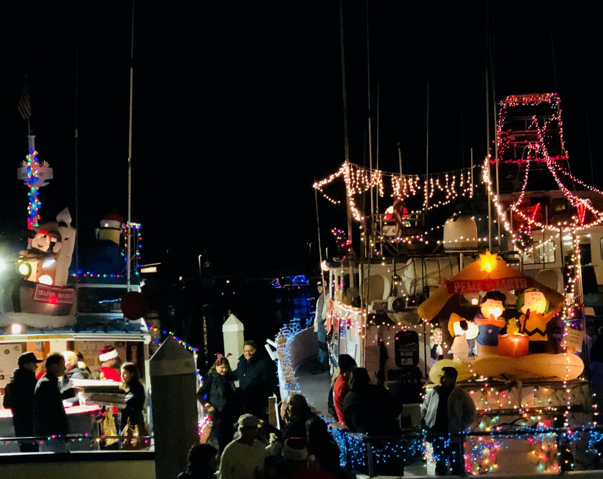 Watch Annual Schooner Wharf Bar Lighted Boat Parade In Key West